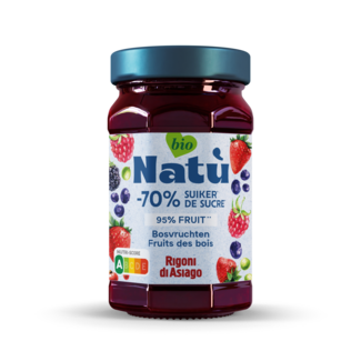 Natu Natu Confiture de fruits des bois bio 240 grammes