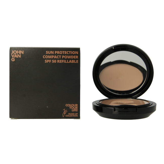 John van G Polvos compactos con protección solar SPF50 recambio 45 1 unidad