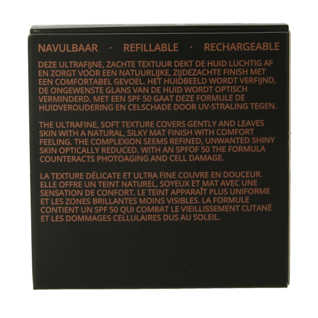 John van G Poudre compacte protection solaire SPF50 recharge 45 1 pièce