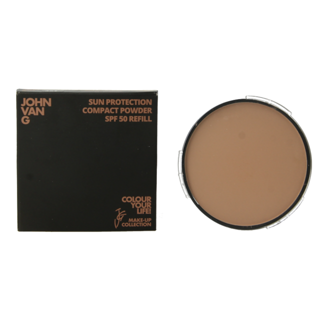 John van G Sun protection compact powder SPF50 recharge 45 1 pièce