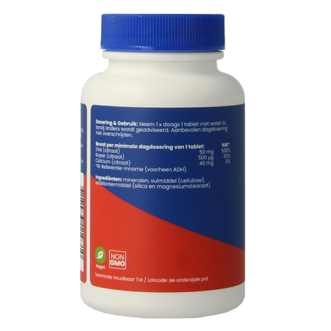 OrthoVitaal Zinc 50mg 90 comprimidos