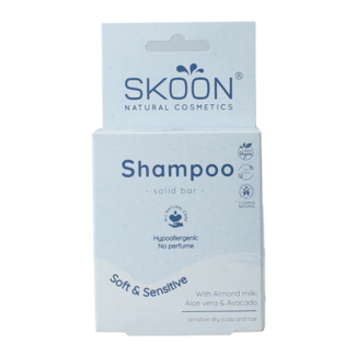 Skoon Champú sólido suave y sensible 90 gramos