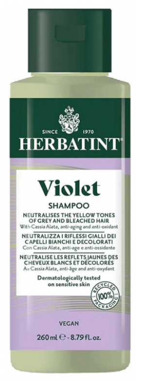 Herbatint Champú violeta 260 mililitros