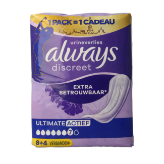 Always Always Discreet ultimate active 12 Stuks