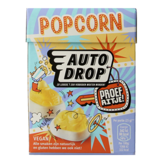 Autodrop Autodrop Proefritje Popcorn 220 Gramm
