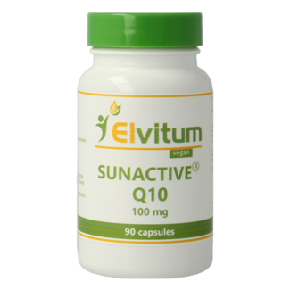 Elvitum Elvitum Co-enzym Q10 sunactive 100mg 90 Vegetarische capsules