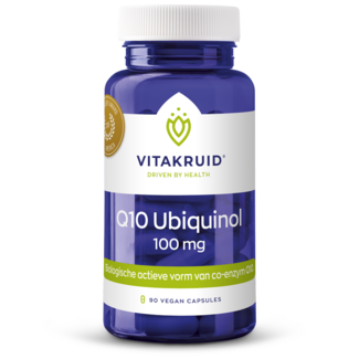 Vitakruid Co-enzima Q10 Ubiquinol forma attiva Kaneka 100 mg 90 Capsule vegetariane