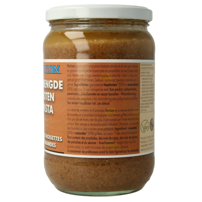 Horizon Mieszana pasta orzechowa bio 650 Gram