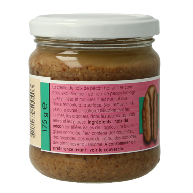 Crema de nueces pecán bio Horizon 175 g