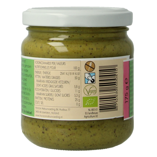 Pâte de pistache bio Horizon 175 g