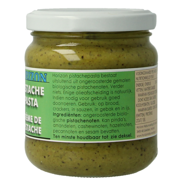 Crema de pistacho ecológica Horizon 175 gramos