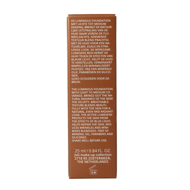John van G Luminous foundation 22 25 Millilitres