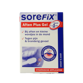 SoreFix Mouth Ulcer Plus Gel 7ml
