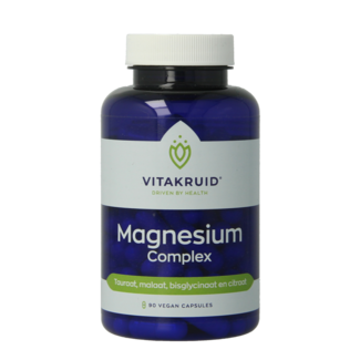 Vitakruid Magnesium Complex Taurate Malate Bisglycinate 90 Vegetarian Capsules