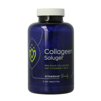 Vitakruid Comprimidos de colágeno Solugel con vitamina C y D 150 comprimidos