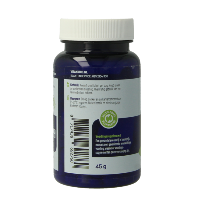 B12 1000 mcg Actief Methylcobalamine 180 Smelttabletten