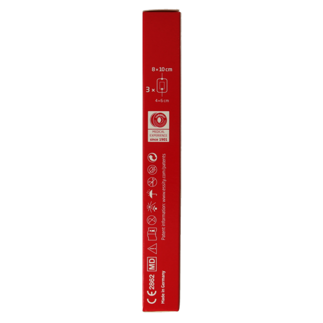 Leukoplast Leukomed Sorbact Adhesive Dressing 8 x 10cm 3 Pieces