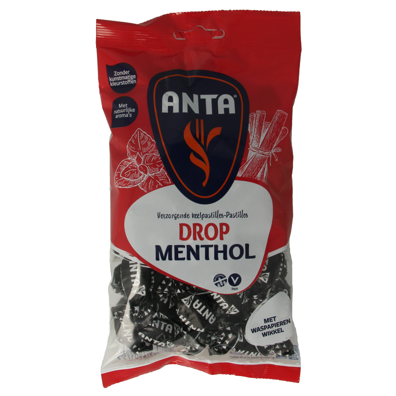 Anta Dropmint Menthol 165g: Caramelle Rinfrescanti per la Gola