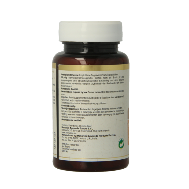 Maharishi Ayurveda Triphala plus bio 60 Tablets