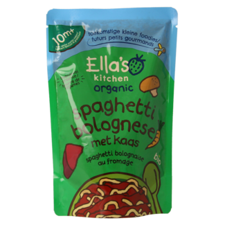Ella's Kitchen Spaghetti bolognaise au fromage 10+ mois bio 190 grammes