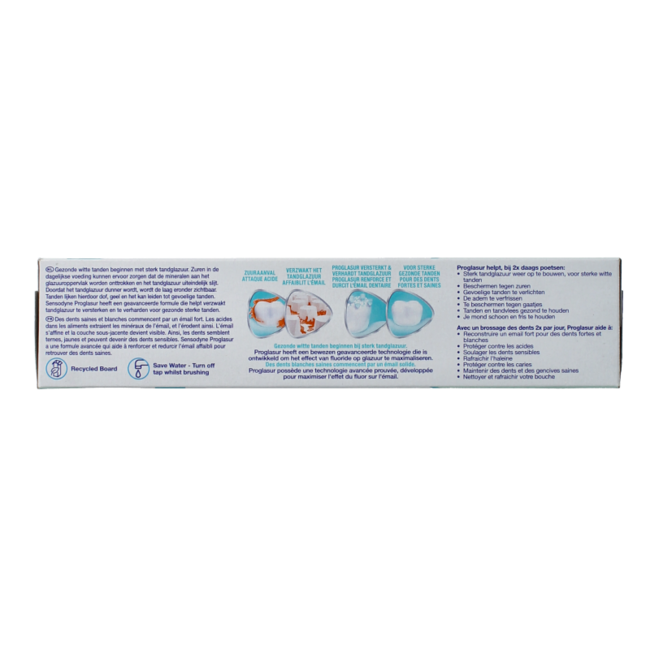 Proglasur daily protection toothpaste 75 Millilitres