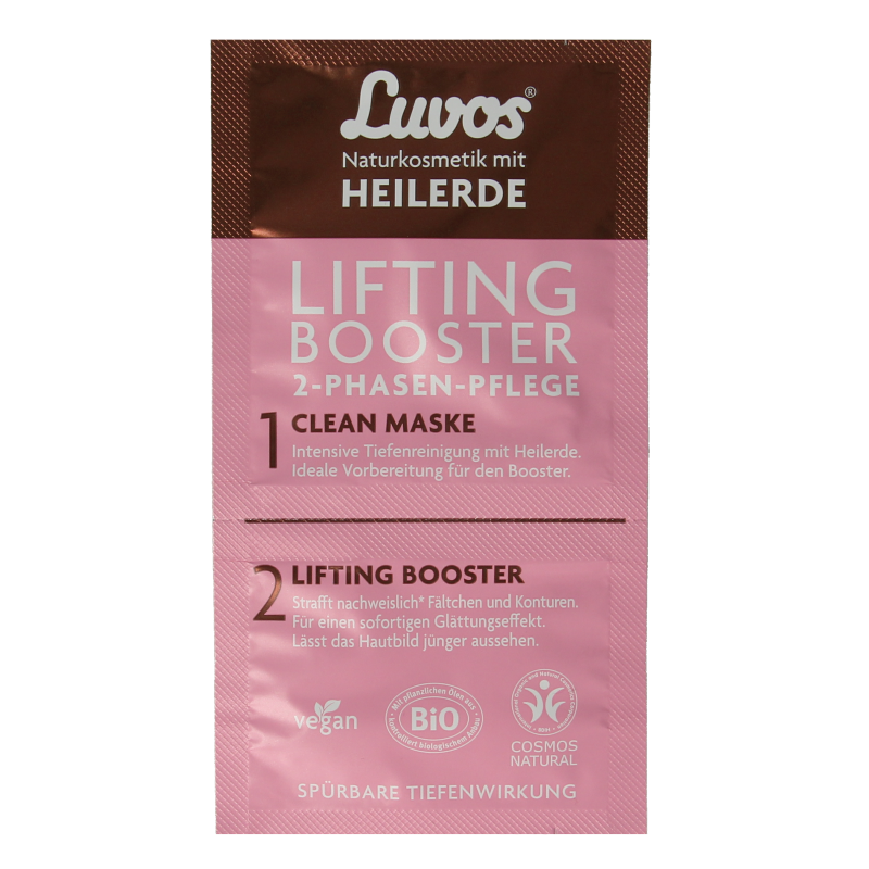 Luvos Mascarilla en crema lifting booster 2 fases bio 9,5 mililitros