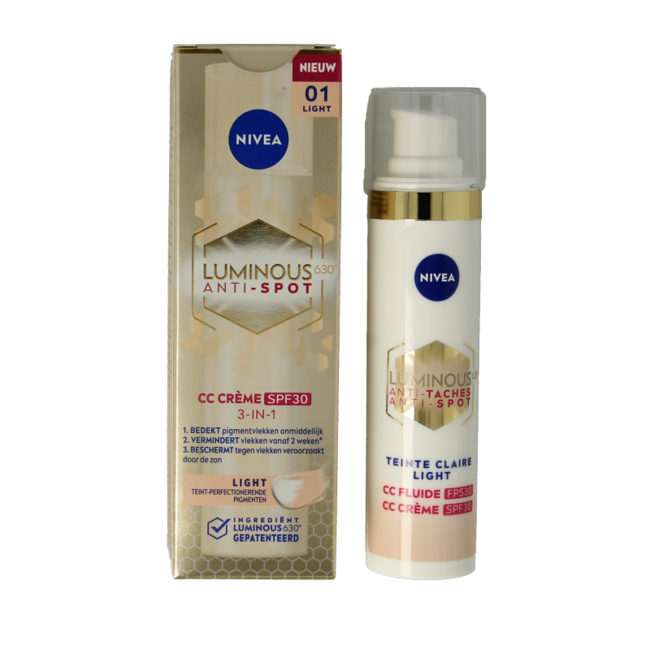 Nivea Cellular Luminous 630 Fluid Light LSF30 40 Milliliter