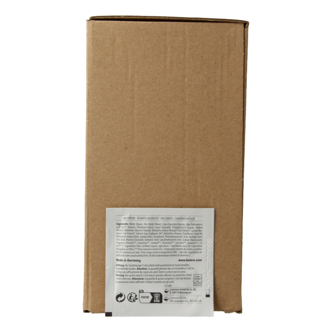 Muestra de fluido Anti UV Lavera 100 sobres