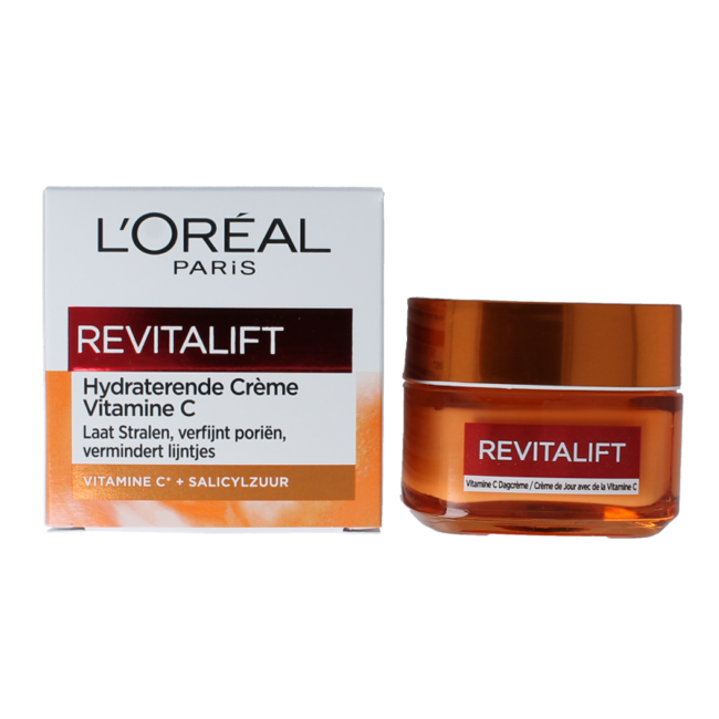 L'Oréal Paris Revitalift crema de día hidratante vitamina C 50 ml
