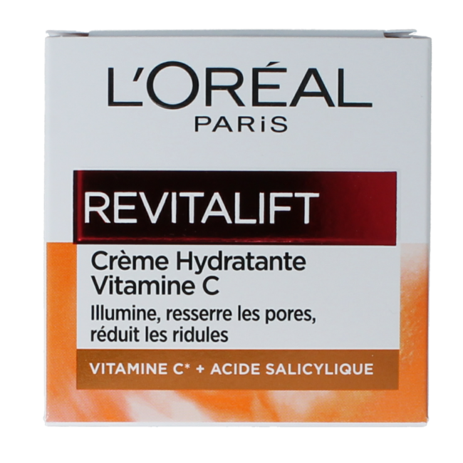 L'Oréal Paris Revitalift crema de día hidratante vitamina C 50 ml