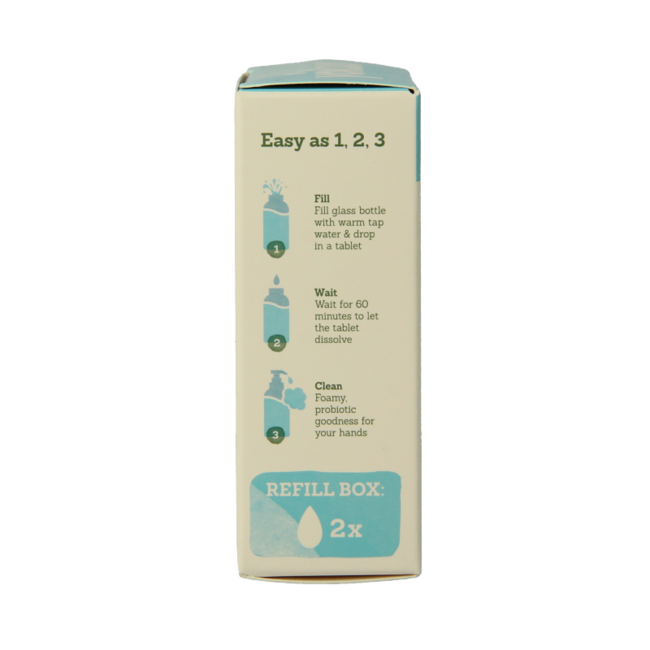 Hand soap thyme & sea salt refill 2 pieces