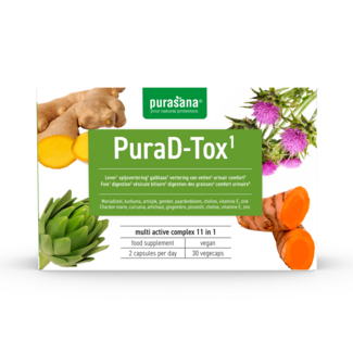 Purasana Purasana Purad-tox 30 cápsulas vegetarianas