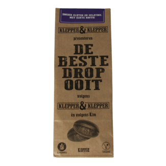 Klepper&Klepper El mejor regaliz de la historia café 200 Gramos