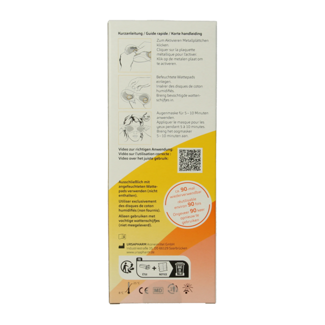 Maschera Oculare Posiforlid (1 Pezzo)