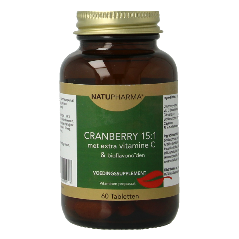 Natupharma Cranberry 15:1 con Vitamina C: Proprietà e Recensione