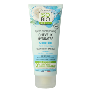 So Bio Etic So Bio Etic Conditioner coconut hyaluronic acid 200 Millilitres