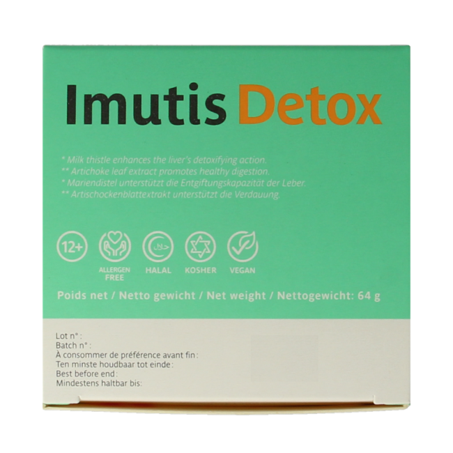 Trenker Imutis Detox 120 cápsulas