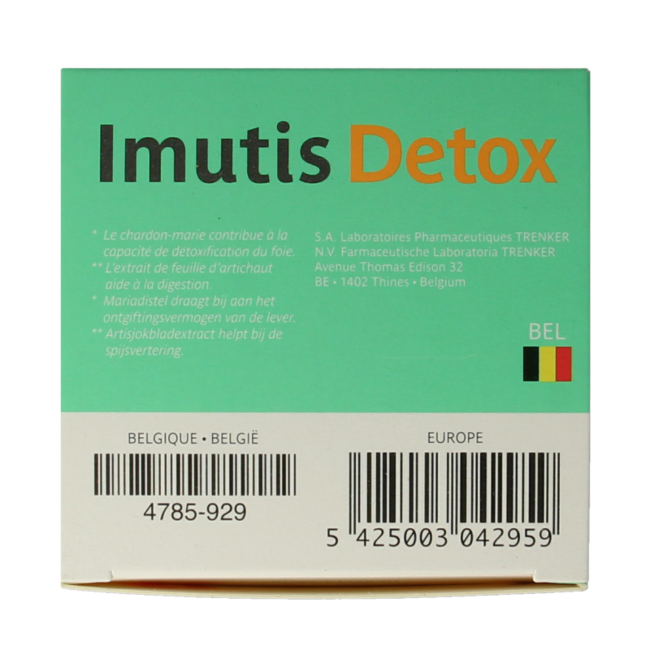 Trenker Imutis detox 120 gélules