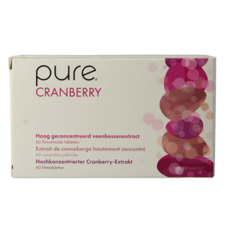 Pure Pure Cranberry 500 mg 60 comprimés