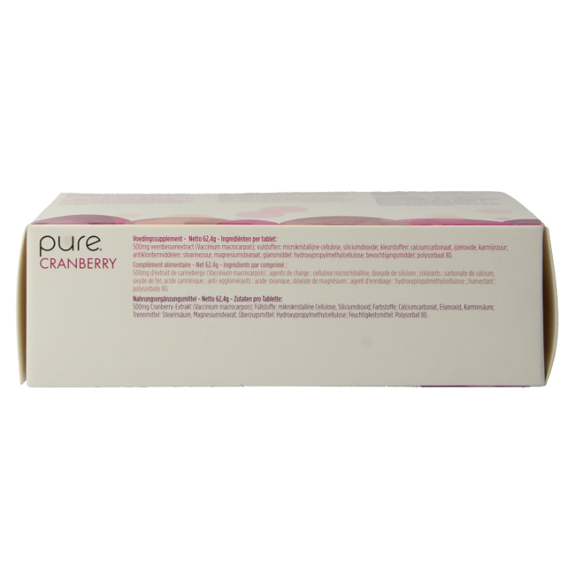 Pure Cranberry 500mg 60 Tabletten