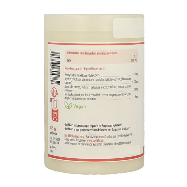 Be-Life Opti-MSM 90 Kapseln