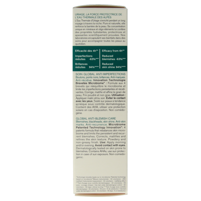 Uriage Hyseac 3-regul+ 40 Millilitres
