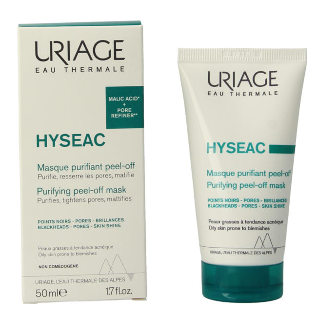 Uriage Hyseac mascarilla peel-off 50 mililitros