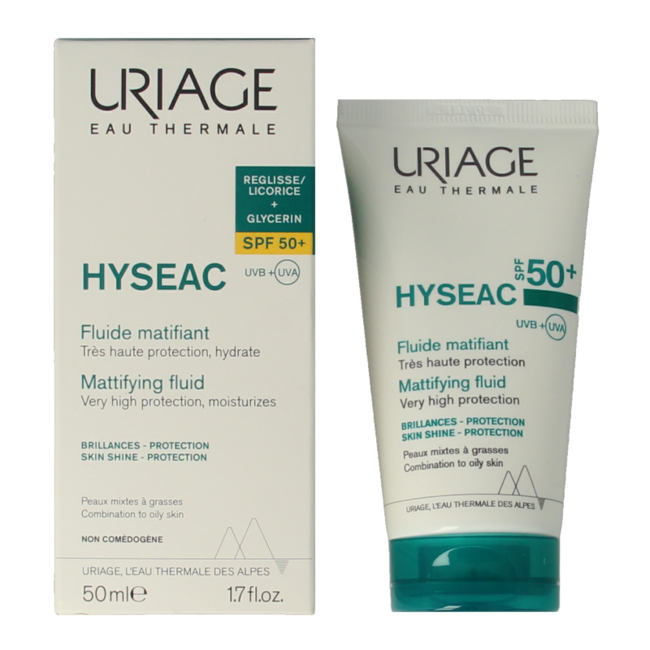 Uriage Hyseac fluide SPF50+ 50 Milliliter