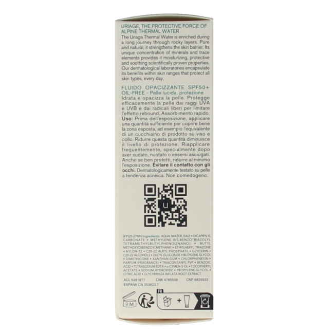 Uriage Hyseac Fluid SPF50+ 50 Millilitre