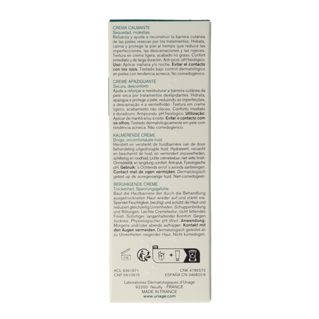 Uriage Hyseac Hydra Care for Dehydrated Skin 40ml