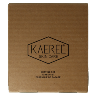 Kaerel Kaerel Skin Care set de afeitado crema de afeitar y aftershave 1 set