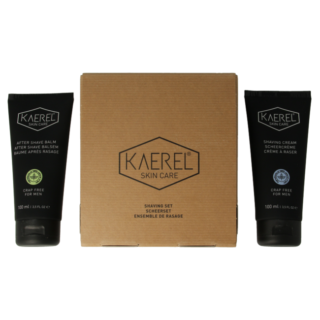 Set da barba Kaerel Skin care: crema da barba e dopobarba 1 Set