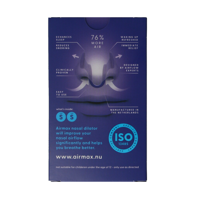 Airmax Anti-Snoring Device Small 2 Pack