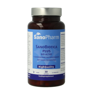 SanoPharm SanoPharm Sanobiotica plus 30 Capsules